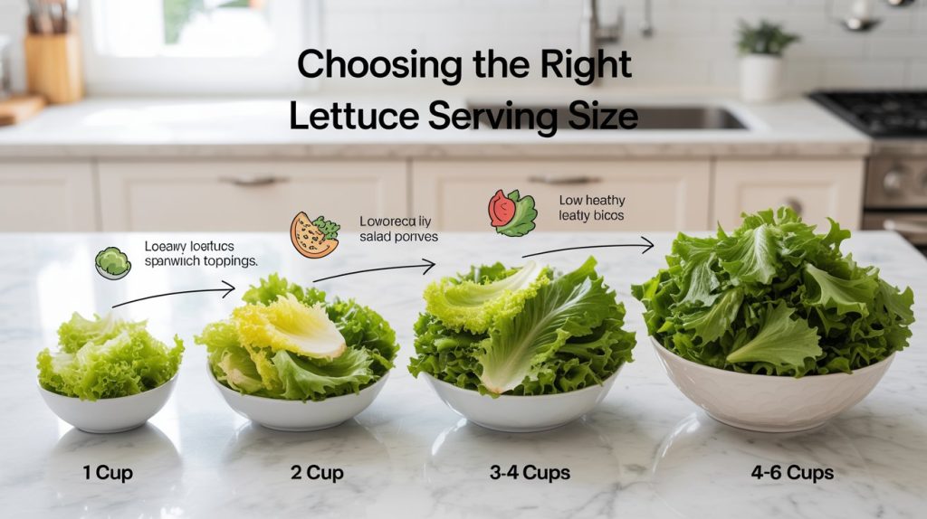 Choosing The Right Lettuce Serving Size