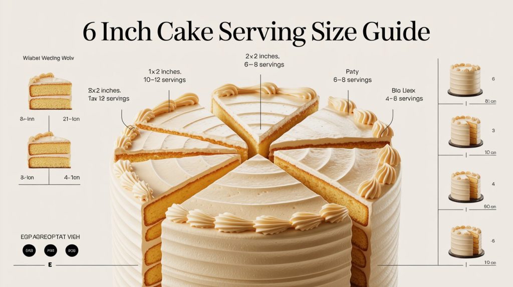 6 Inch Cake Serving Size: Portions, Slices, and Event Guide