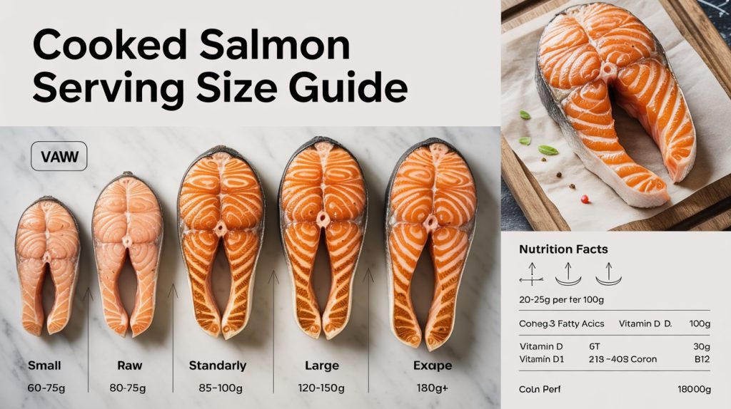 Serving Size of Cooked Salmon: Portion Guide, Nutrition, Meal Tips