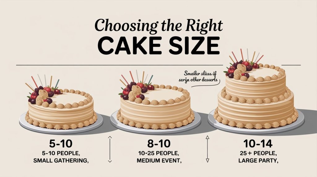 Choosing The Right Cake Size