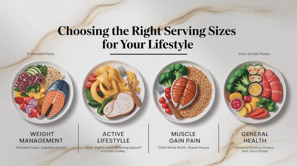 Choosing The Right Serving Sizes
