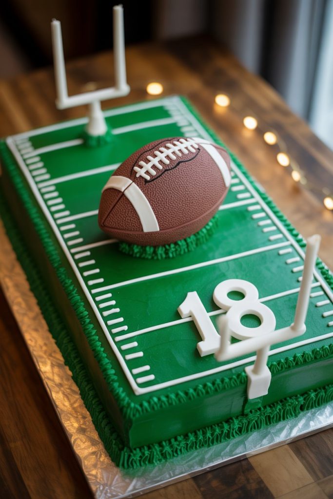Football Theme Cake