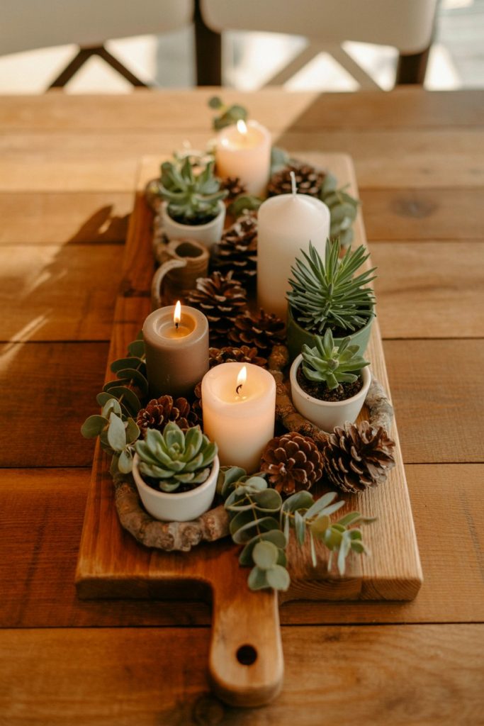 Rustic Cutting Board Base Styling