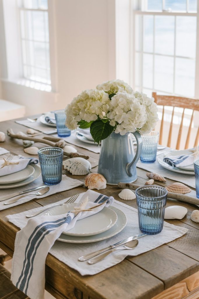 Coastal Blue & White Theme
