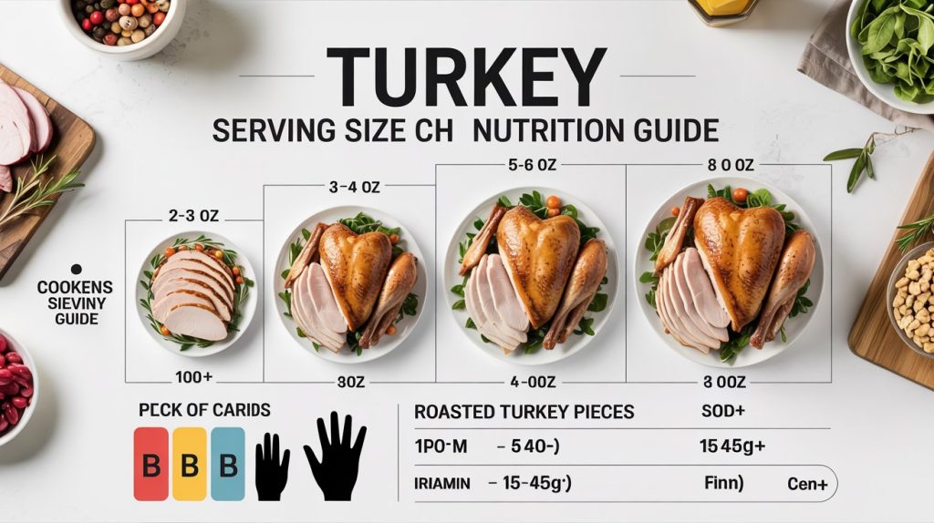Turkey Serving Size Chart: How Much Turkey Should You Eat? Turkey Serving Size Chart: How Much Turkey Should You Eat?