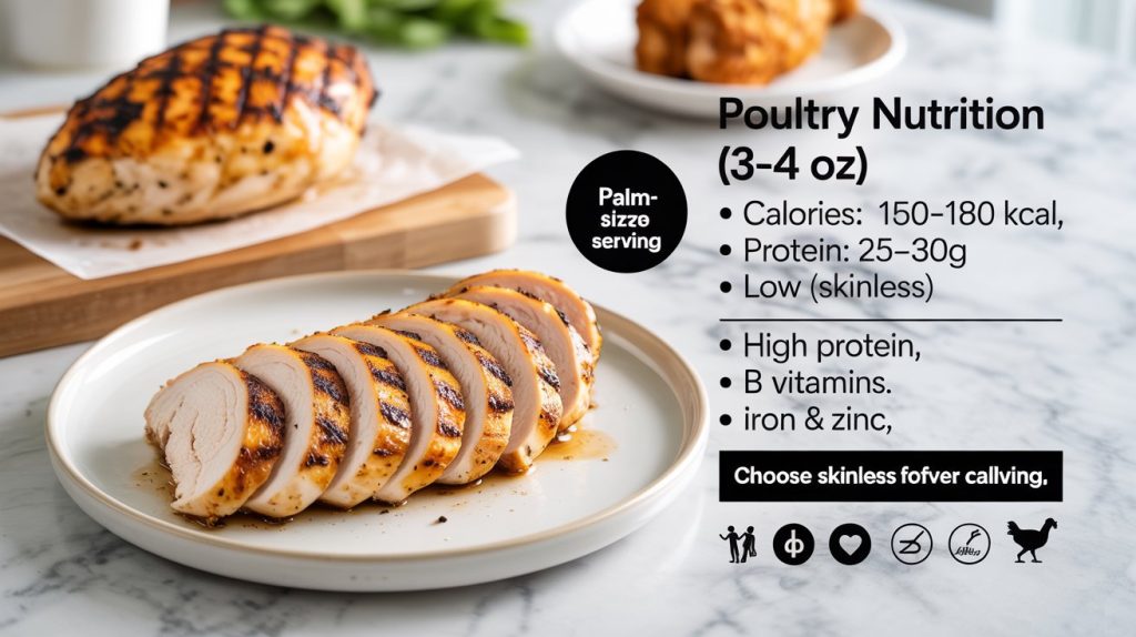 Poultry Serving Size And Nutrition