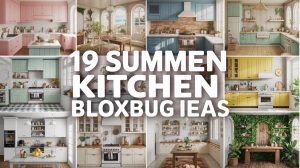19 Summer Kitchen Bloxburg Ideas for a Bright & Aesthetic Build