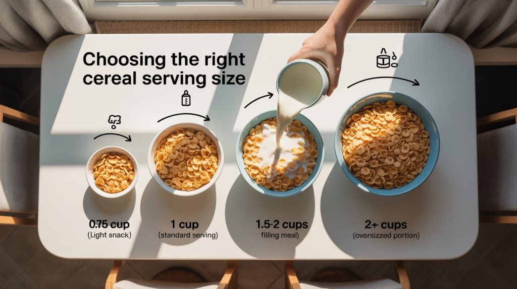 Choosing The Right Cereal Serving Size