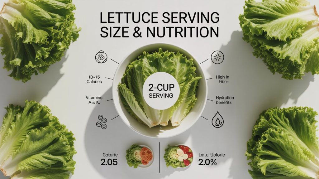 Lettuce Serving Size And Nutrition