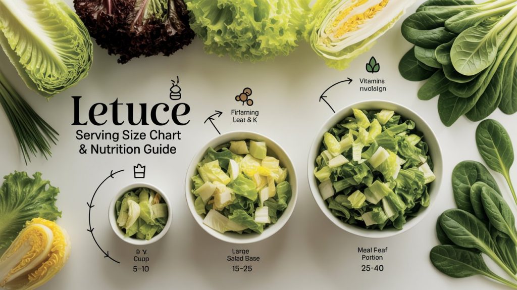Serving Size for Lettuce: How Much Should You Eat? Serving Size for Lettuce: How Much Should You Eat?