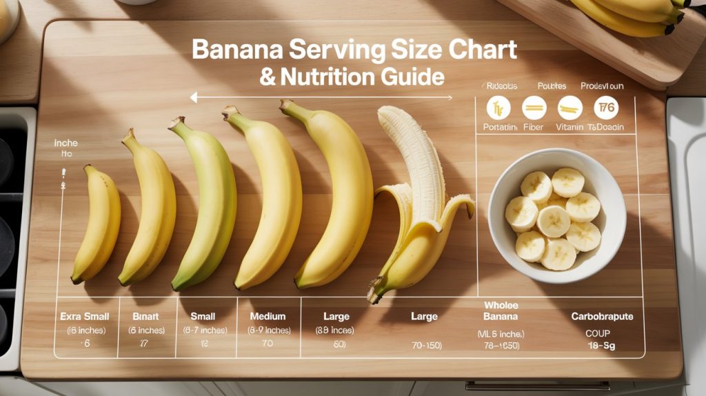 Banana Serving Size Chart: How Much Banana Should You Eat?