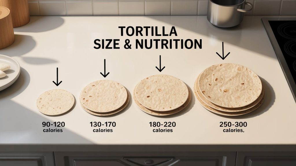 Tortilla Size And Nutrition