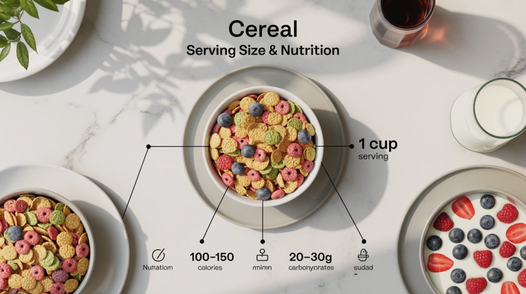 Cereal Serving Size And Nutrition