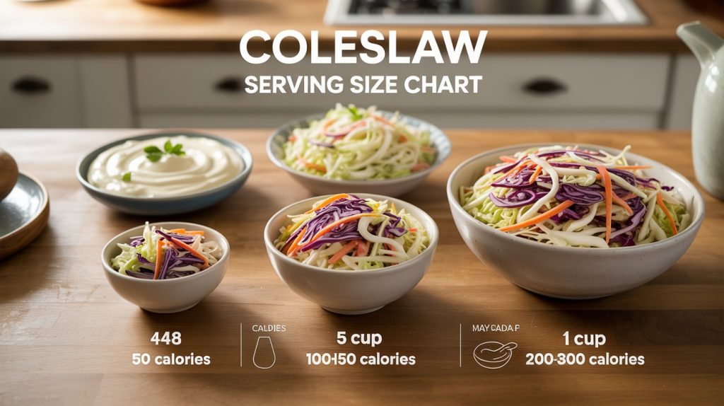 Coleslaw Serving Size Chart: How Much Coleslaw Should You Eat?