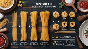 Spaghetti Sizes Chart: Types, Thickness, and Serving Guide