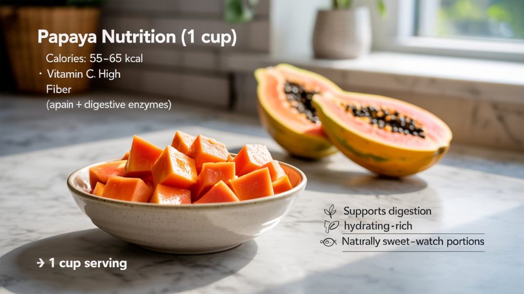 Papaya Serving Size And Nutrition