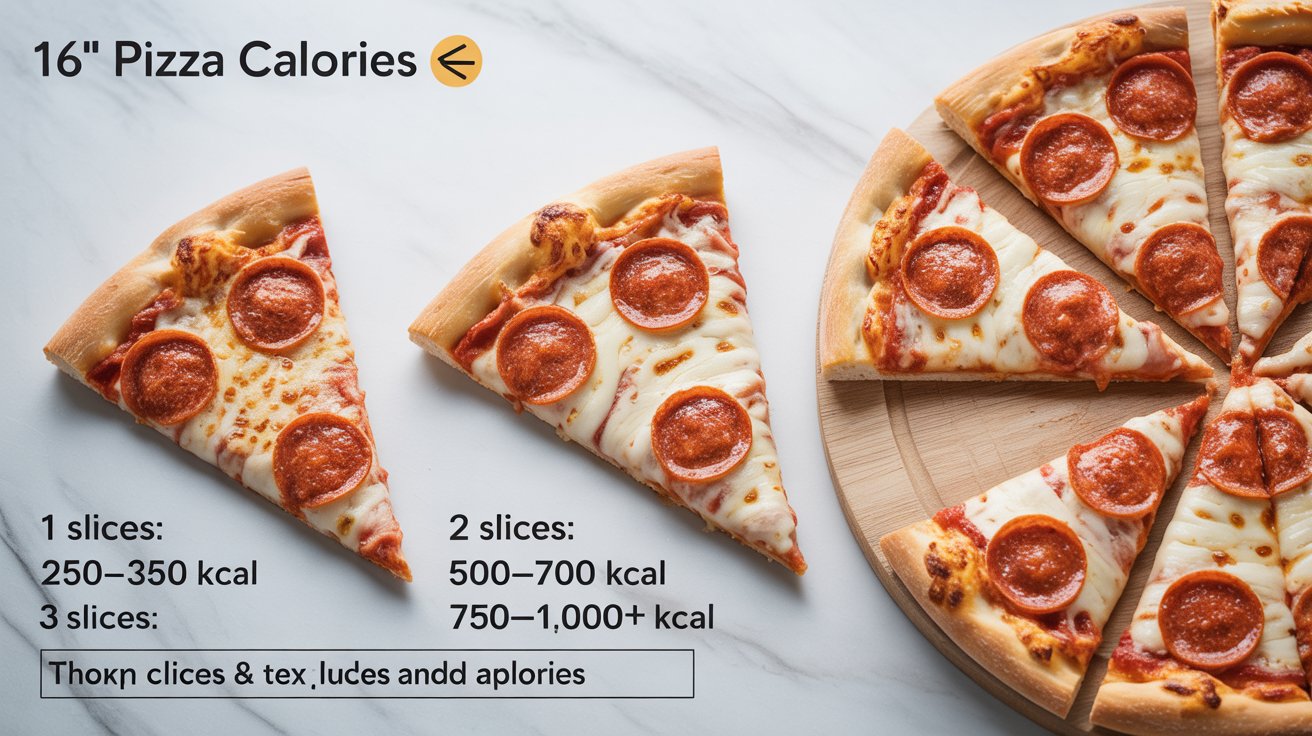 16 Inch Pizza Size Chart: Slices, Servings, and Portion Guide