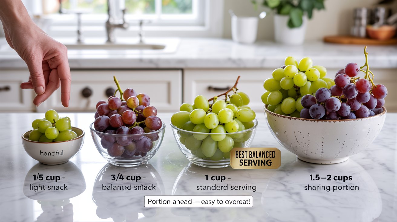 Grapes Serving Size Chart: How Many Grapes Should You Eat?