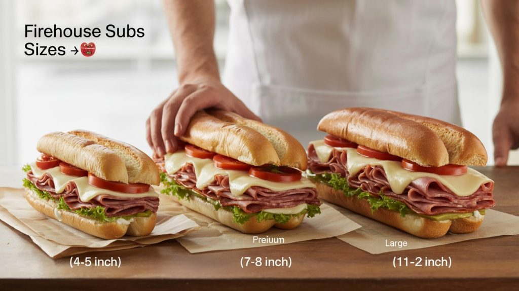 Firehouse Subs Size Chart: Small, Medium, Large Explained