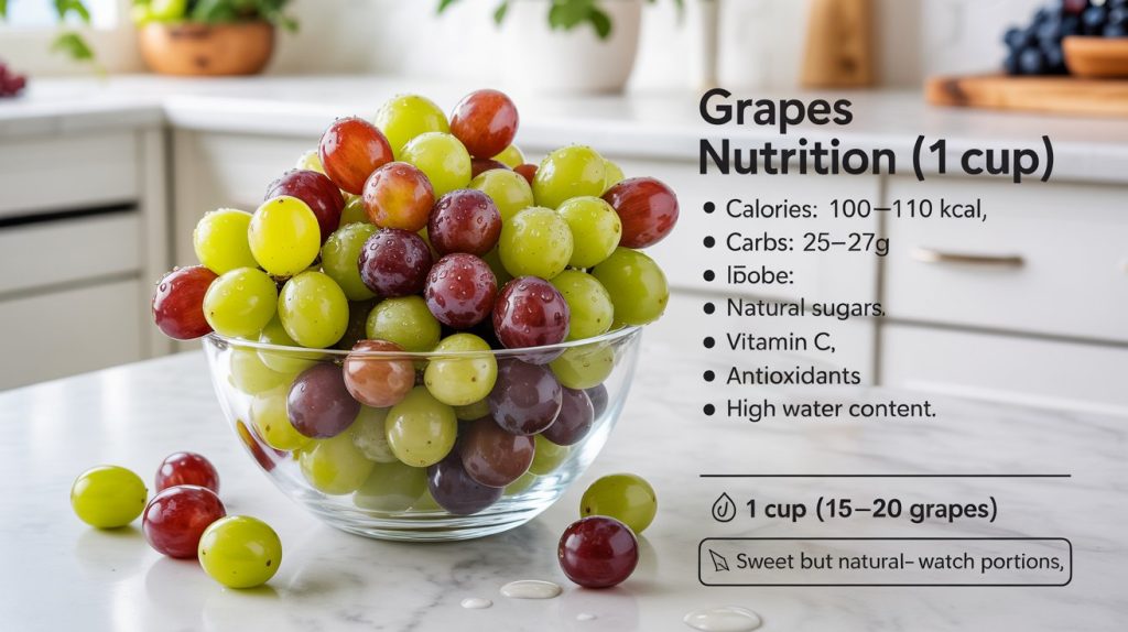 Grapes Serving Size And Nutrition