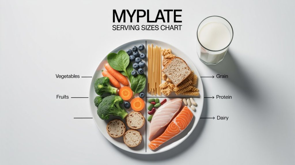 MyPlate Serving Sizes Chart: A Simple Guide to Balanced Eating