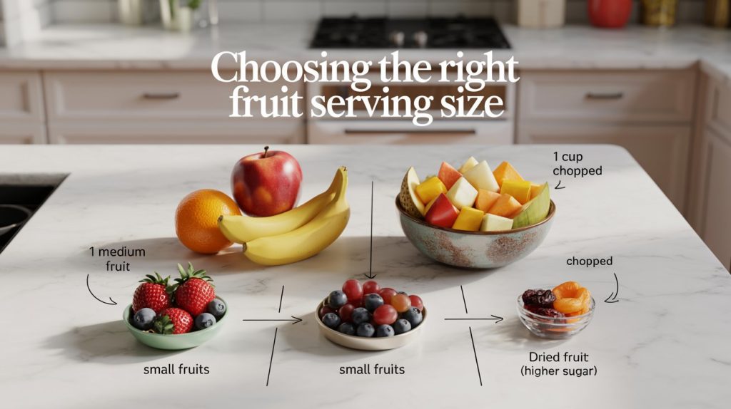 Choosing The Right Fruit Serving Size