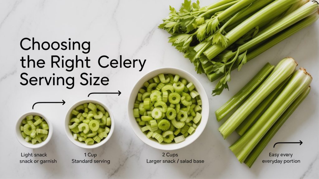 Choosing The Right Celery Serving Size