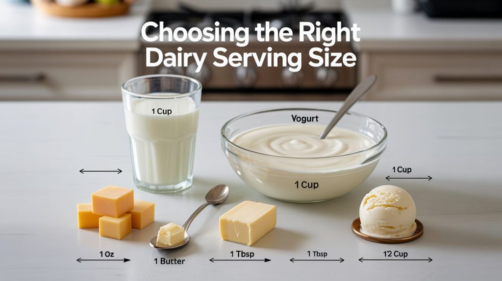 Choosing The Right Dairy Serving Size