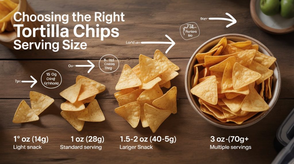 Choosing The Right Tortilla Chips Serving Size
