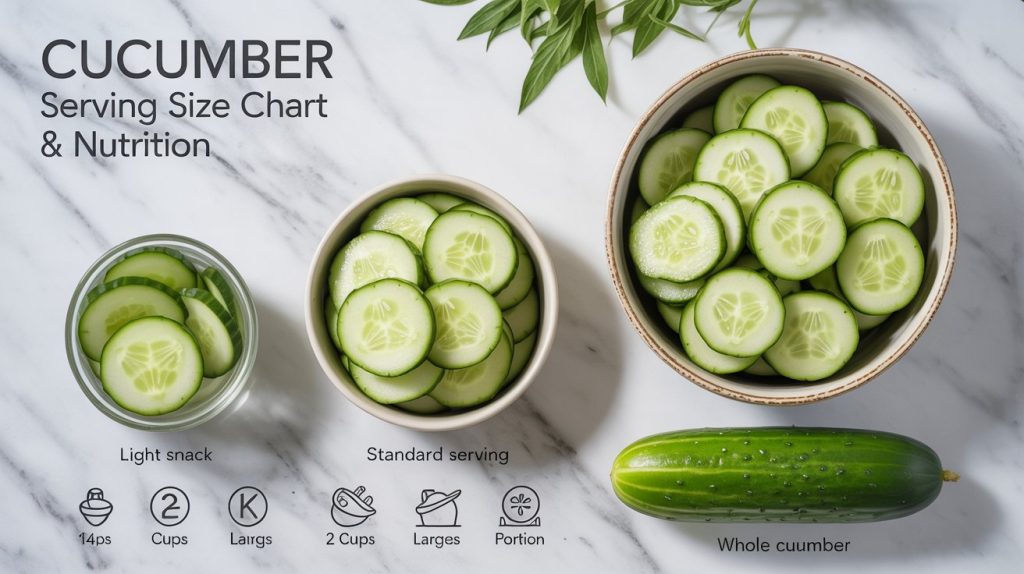 Serving Size of Cucumber: How Much Cucumber Should You Eat?