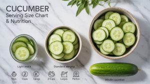 Serving Size of Cucumber: How Much Cucumber Should You Eat?
