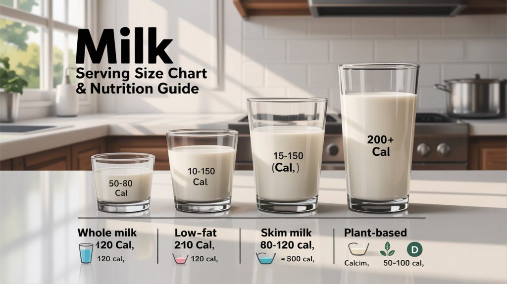Serving Size of Milk: How Much Milk Should You Drink?