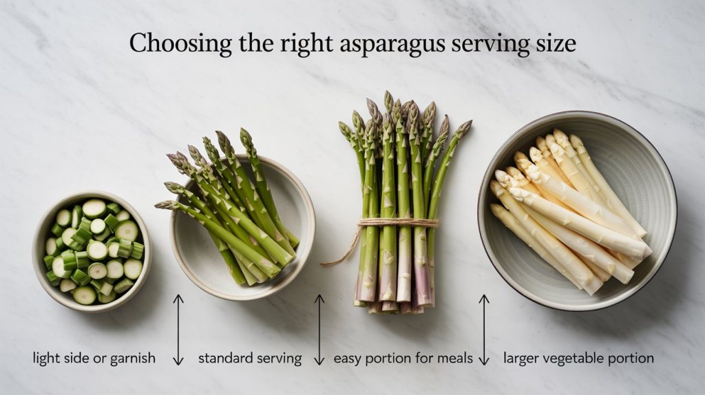Choosing The Right Asparagus Serving Size
