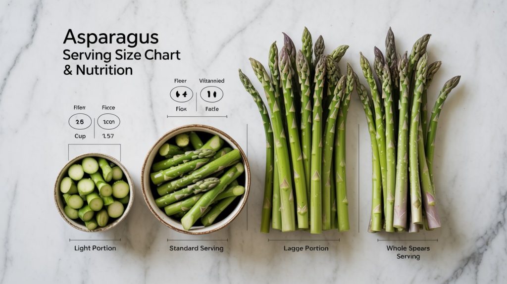 Serving Size of Asparagus: How Much Asparagus Should You Eat? Serving Size of Asparagus: How Much Asparagus Should You Eat?