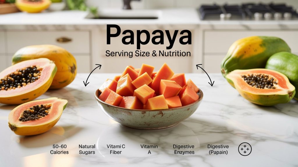Papaya Serving Size And Nutrition