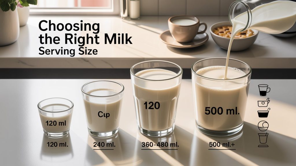 Choosing The Right Milk Serving Size