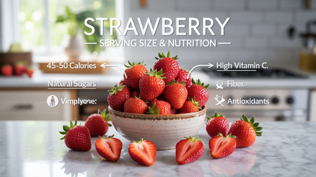 Strawberry Serving Size And Nutrition