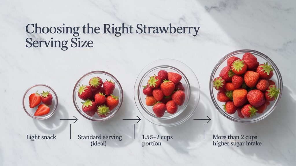 Choosing The Right Strawberry Serving Size