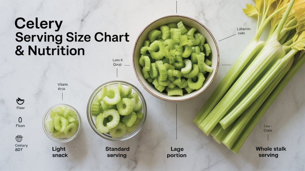 Serving Size of Celery: How Much Celery Should You Eat? Serving Size of Celery: How Much Celery Should You Eat?