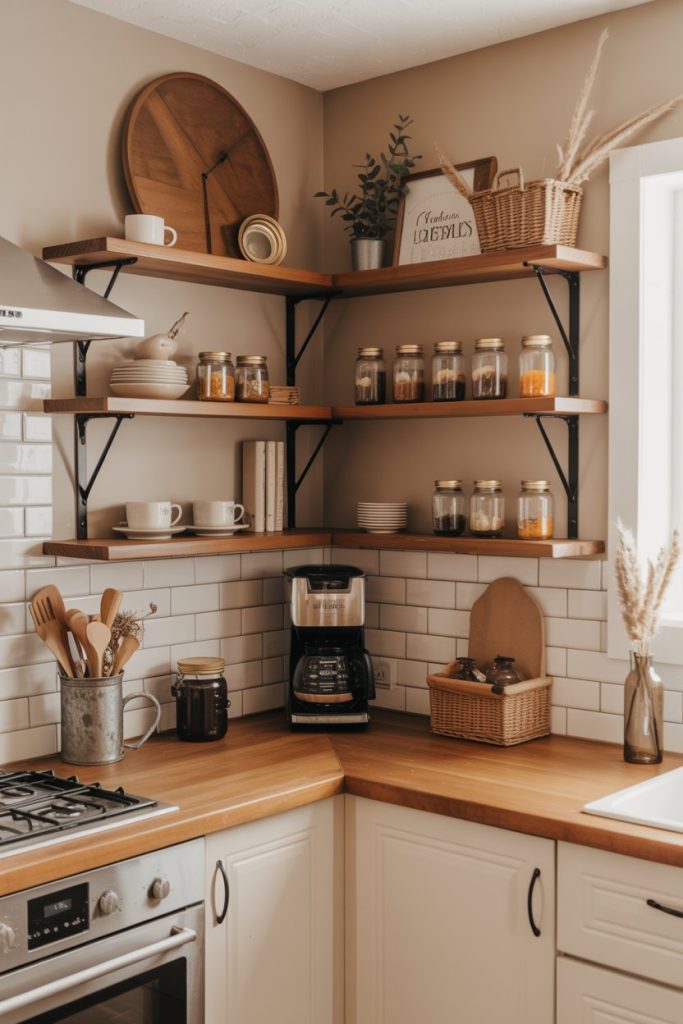 Farmhouse Coffee Bar Corner