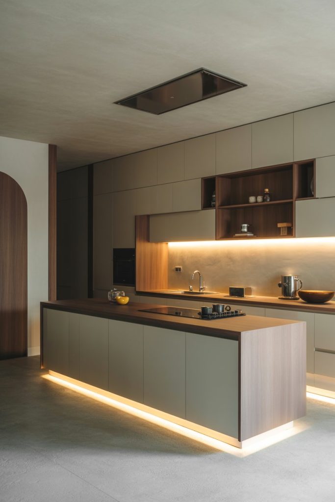 Minimal Floating Island Design