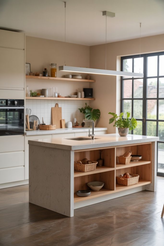  Island with Built-In Sink