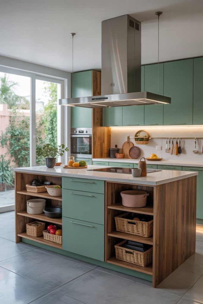 Island with Hidden Storage