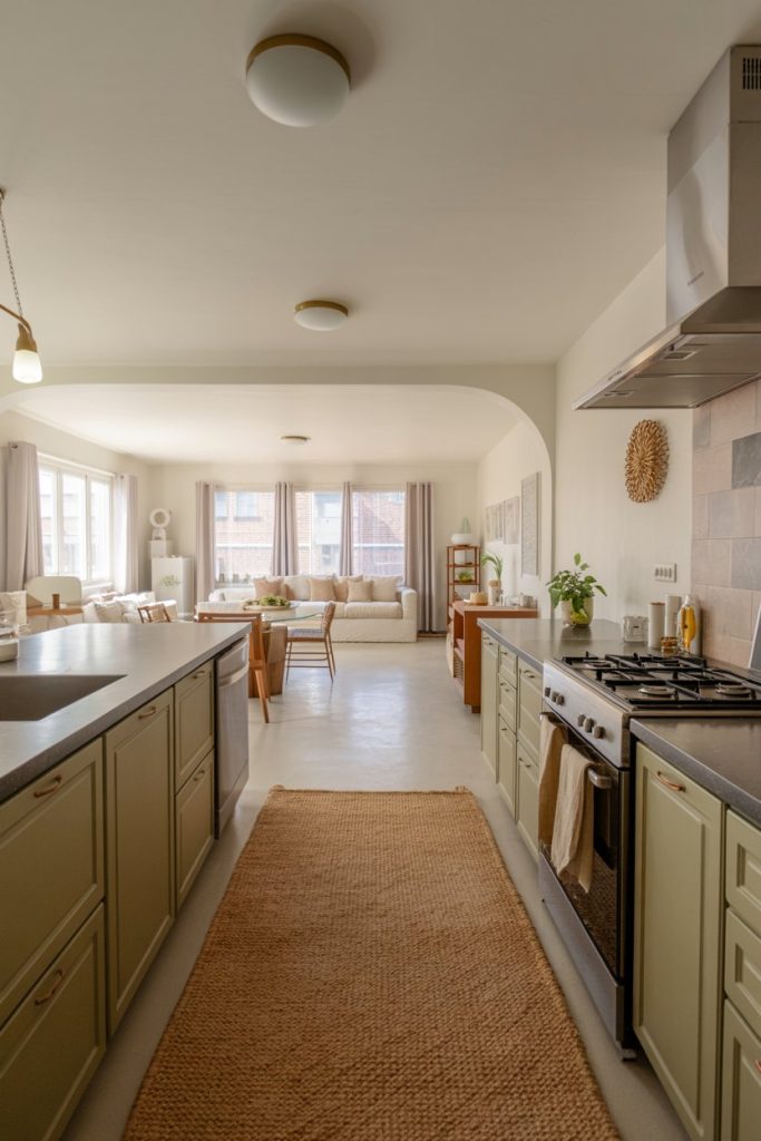 Open-Concept Kitchen with Zoning
