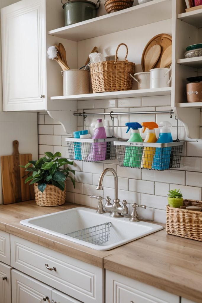 Over-the-Sink Hanging Basket