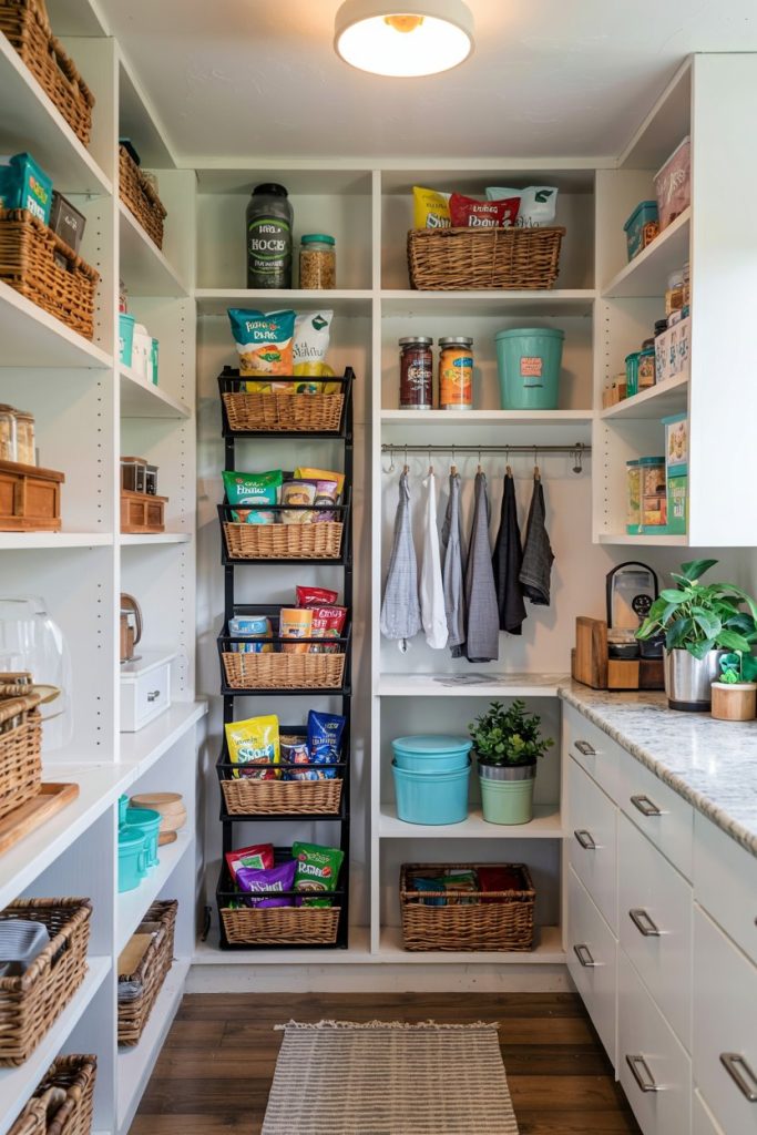  Hanging Basket Pantry Storage