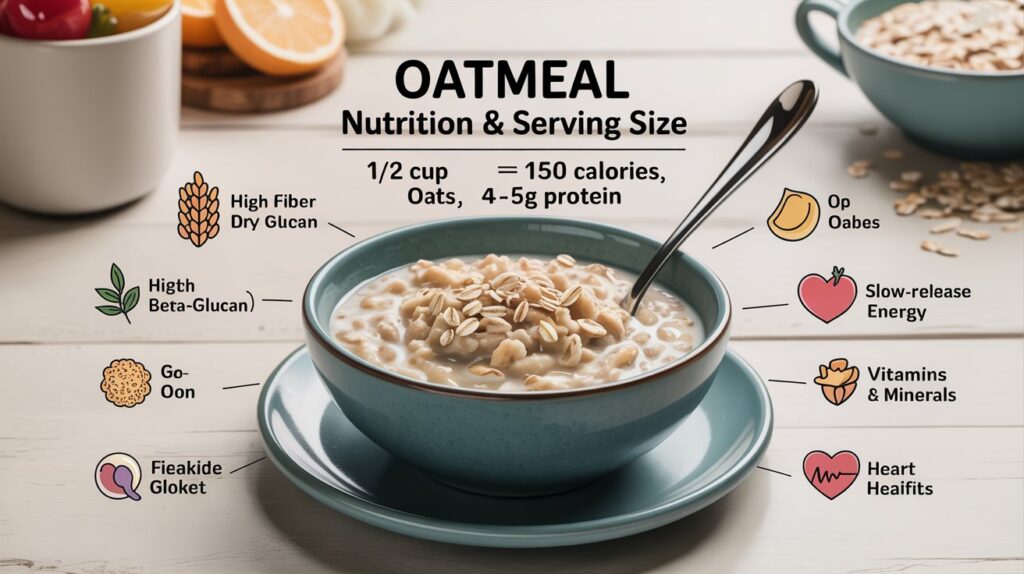 Oatmeal Serving Size And Nutrition