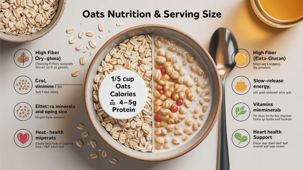 Oats Serving Size And Nutrition