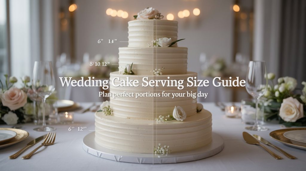 Wedding Cake Serving Sizes: Complete Guide for Perfect Portions