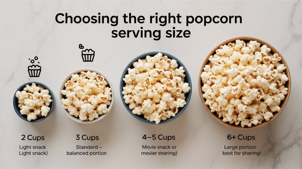 Choosing The Right Popcorn Serving Size